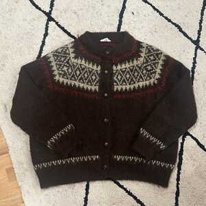 Shop Stevie fair isle cardigan